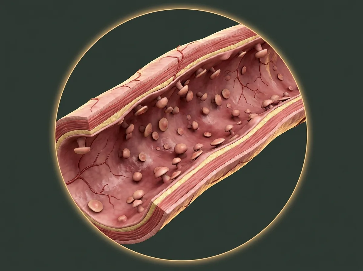 Ilustração anatômica — Síndromes polipoides genéticas